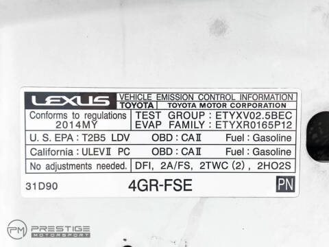 2014 Lexus IS 250