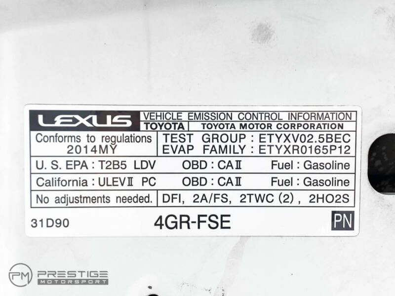 2014 Lexus IS 250