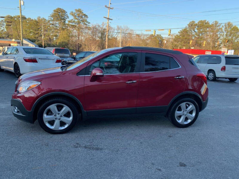 2015 Buick Encore for sale at JM AUTO SALES LLC in West Columbia SC