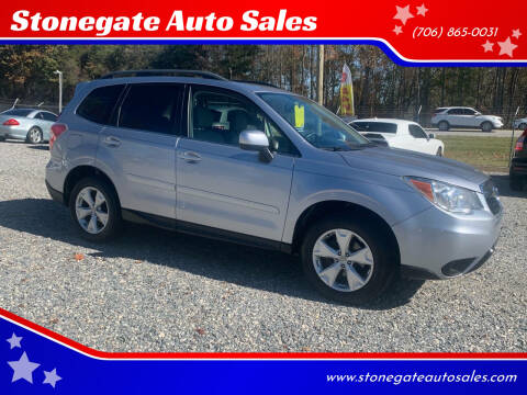 2016 Subaru Forester for sale at Stonegate Auto Sales in Cleveland GA