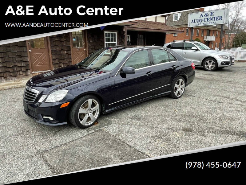 2011 Mercedes-Benz E-Class for sale at A&E Auto Center in North Chelmsford MA