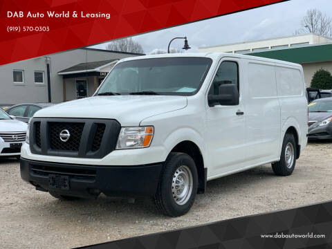 nissan nv cargo 1500