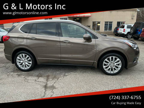 2019 Buick Envision for sale at G & L Motors Inc in New Kensington PA