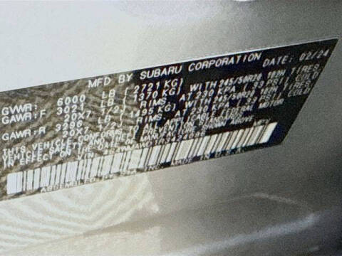 2024 Subaru Ascent Touring