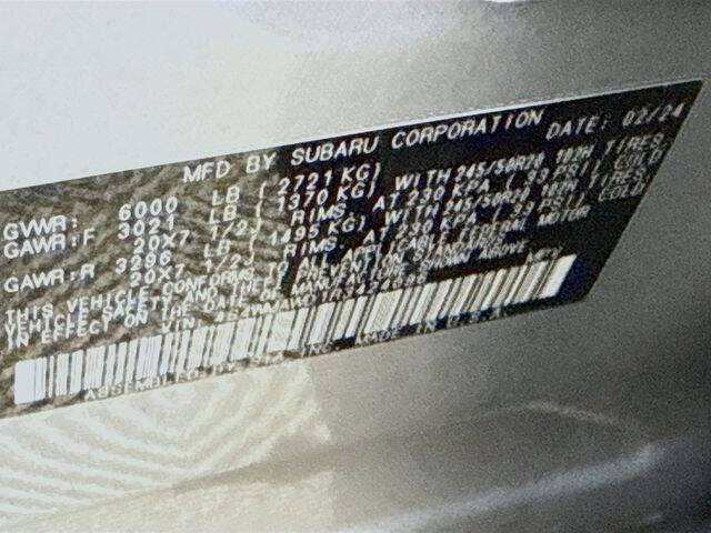 2024 Subaru Ascent Touring