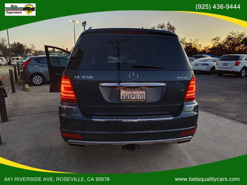 2012 Mercedes-Benz GL-Class GL 450 4MATIC