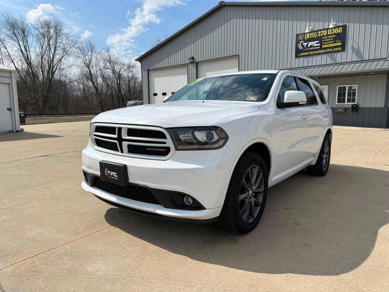 2017 Dodge Durango for sale at TAC Auto Sales in Kankakee, IL