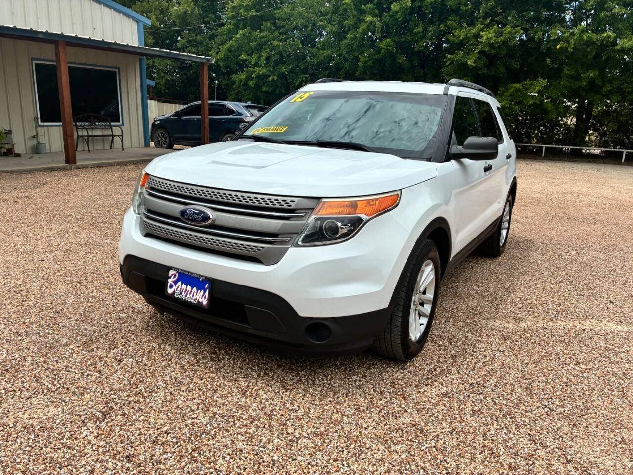 White 2015 Ford Explorer Base Base 4dr SUV 2