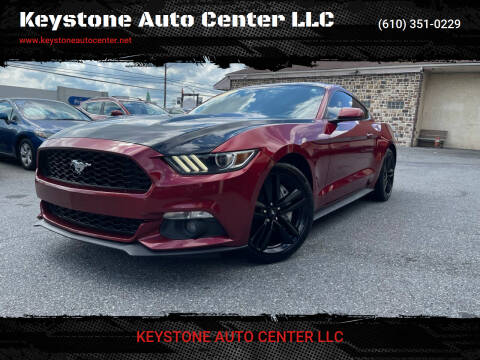 2017 Ford Mustang for sale at Keystone Auto Center LLC in Allentown PA