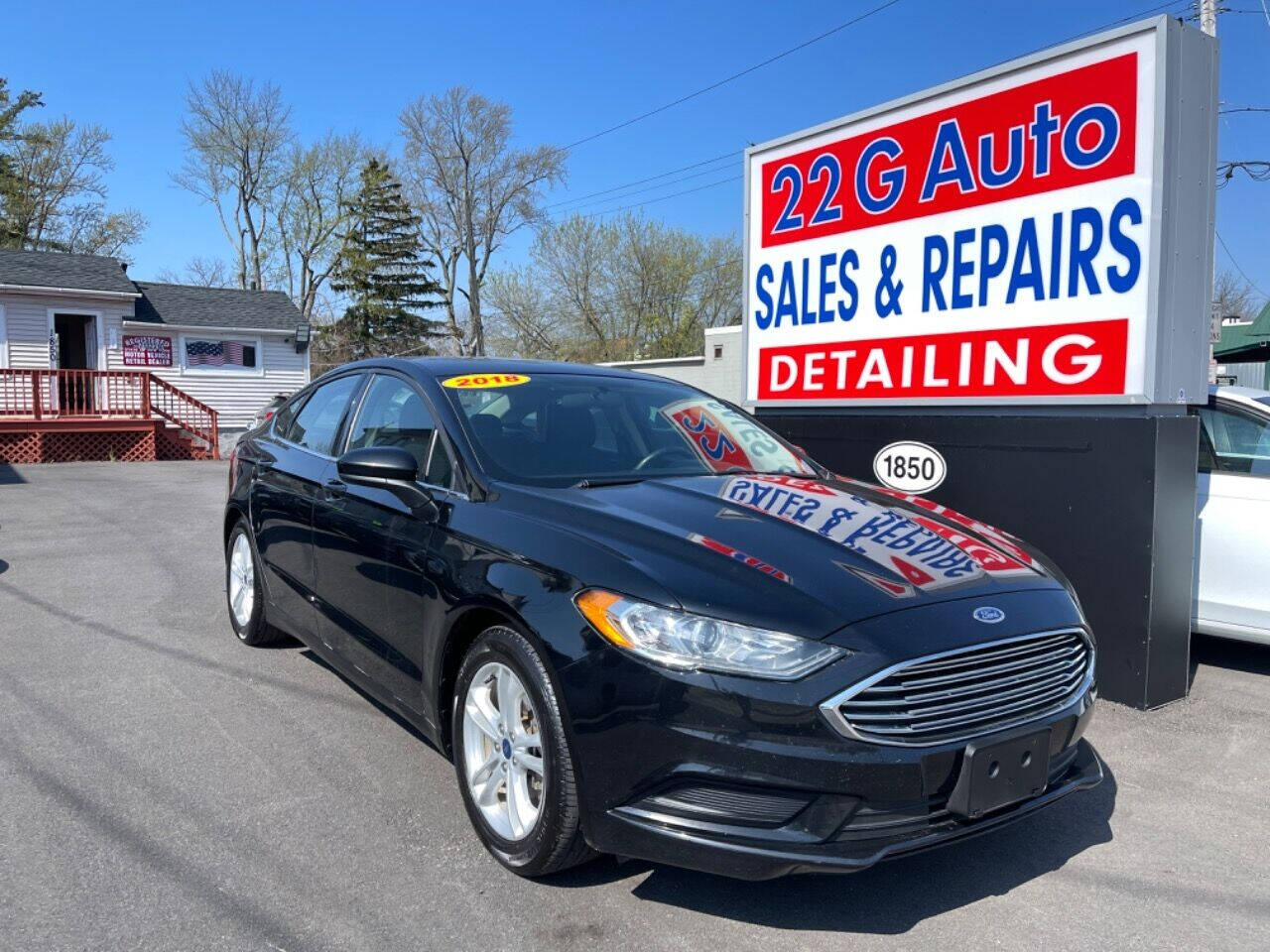 2018 Ford Fusion for sale at 22 G Auto Sales in Schenectady, NY