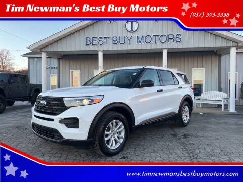 2021 Ford Explorer for sale at Tim Newman's Best Buy Motors in Hillsboro OH