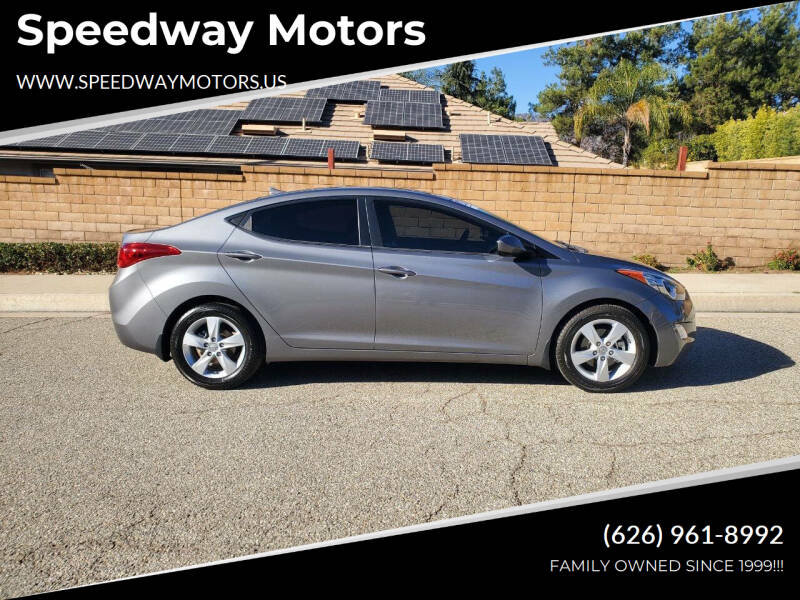 2013 Hyundai Elantra for sale at Speedway Motors in Glendora CA