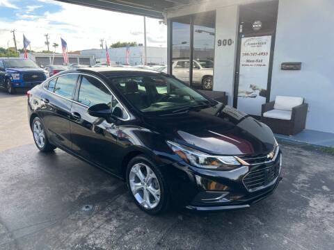 2018 Chevrolet Cruze for sale at American Auto Sales in Hialeah FL