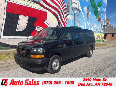 2020 GMC Savana for sale at D3 Auto Sales in Des Arc AR