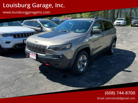 2019 Jeep Cherokee for sale at Louisburg Garage, Inc. in Cuba City WI