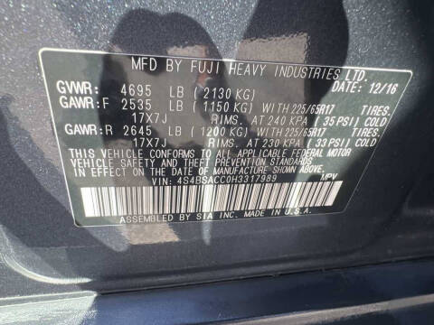 2017 Subaru Outback 2.5i Premium