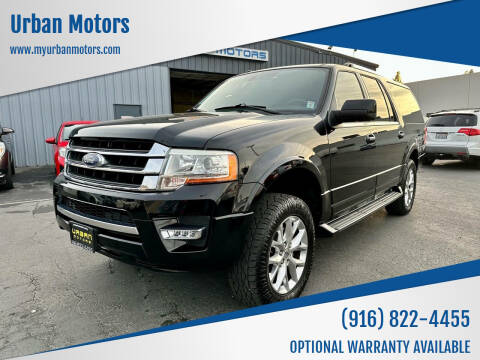 2016 Ford Expedition EL for sale at Urban Motors in Sacramento CA