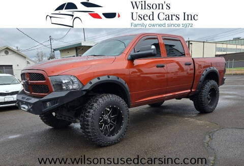 2013 RAM 1500 for sale at Wilson's Used Cars Inc in Eugene OR