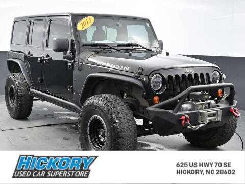 2013 Jeep Wrangler Unlimited for sale at Hickory Used Car Superstore in Hickory NC