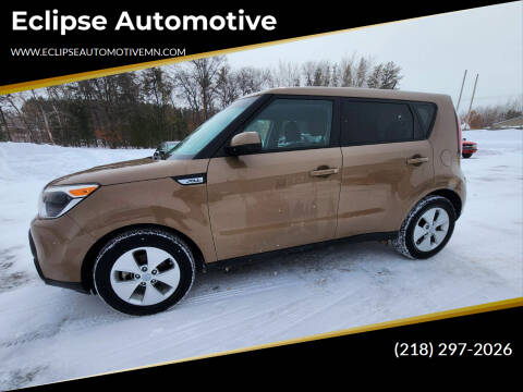 2015 Kia Soul for sale at Eclipse Automotive in Brainerd MN