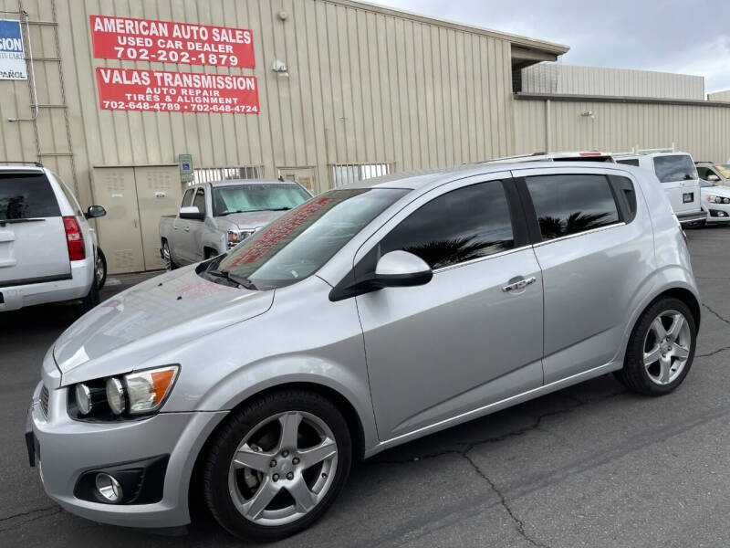 2014 Chevrolet Sonic for sale at American Auto Sales in Las Vegas NV