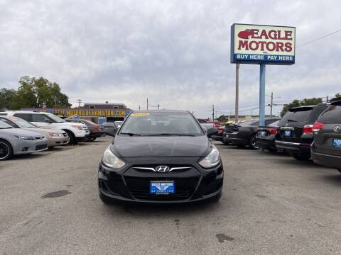 2012 Hyundai Accent for sale at Eagle Motors in Hamilton OH