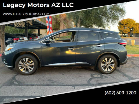 2015 Nissan Murano for sale at Legacy Motors AZ LLC in Phoenix AZ