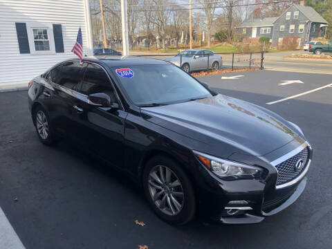 2014 Infiniti Q50 for sale at 5 Corner Auto Sales Inc. in Brockton MA