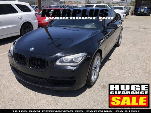 2014 BMW 7 Series for sale at Karplus Warehouse in Pacoima CA