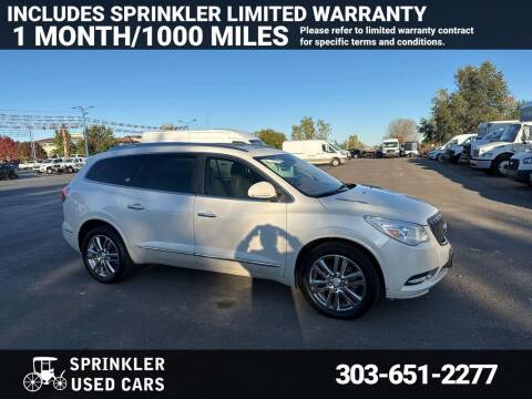 2014 Buick Enclave for sale at Sprinkler Used Cars in Longmont CO