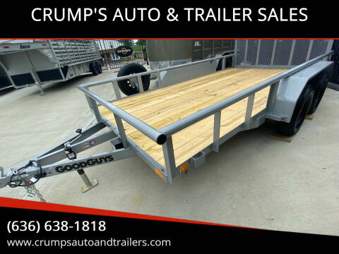 2024 Good Guys 14’ Tandem Utility Trailer for sale at CRUMP'S AUTO & TRAILER SALES in Crystal City MO