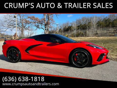 2021 Chevrolet Corvette for sale at CRUMP'S AUTO & TRAILER SALES in Crystal City MO