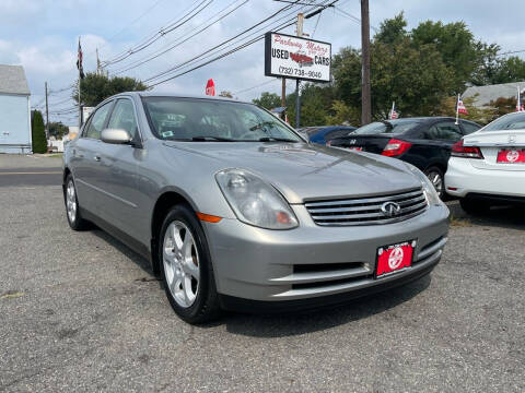 2004 Infiniti G35 for sale at PARKWAY MOTORS 399 LLC in Fords NJ
