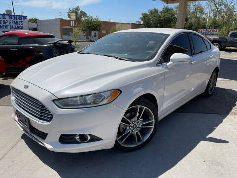 2015 Ford Fusion for sale at DR Auto Sales in Glendale AZ