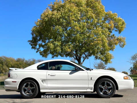 1996 Ford Mustang SVT Cobra for sale at Mr. Old Car in Dallas TX