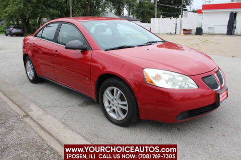 2006 Pontiac G6 for sale at Your Choice Autos in Posen IL