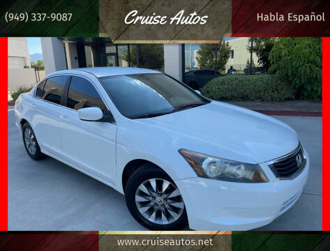 2010 Honda Accord for sale at Cruise Autos in Corona CA