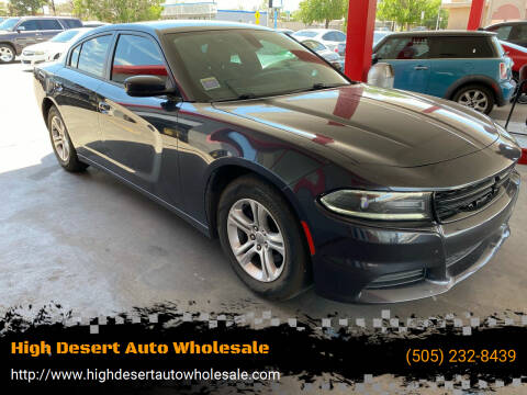 2018 Dodge Charger for sale at High Desert Auto Wholesale in Albuquerque NM