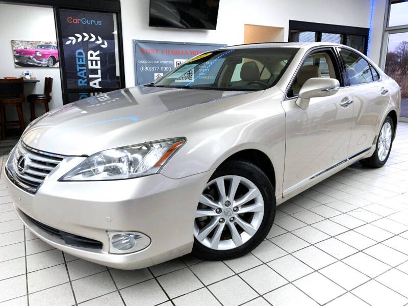 2012 Lexus ES 350 for sale at SAINT CHARLES MOTORCARS in Saint Charles IL