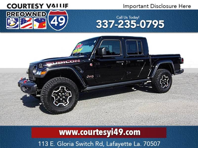 2020 Jeep Gladiator for sale at Courtesy Value Pre-Owned I-49 in Lafayette LA