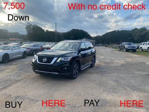 2018 Nissan Pathfinder for sale at First Choice Financial LLC in Semmes AL