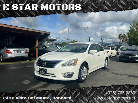 2015 Nissan Altima for sale at E STAR MOTORS in Concord CA