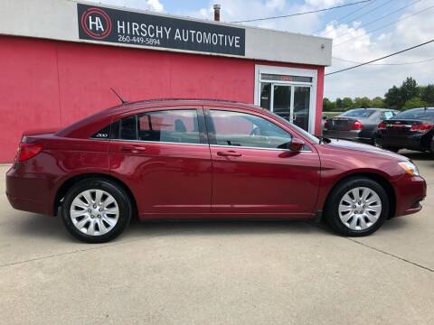 2014 Chrysler 200 for sale at Hirschy Automotive in Fort Wayne IN