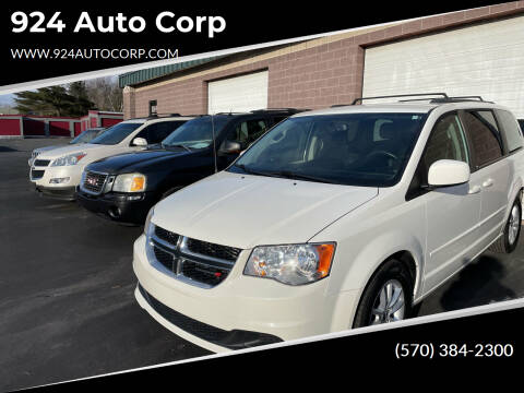 2013 Dodge Grand Caravan for sale at 924 Auto Corp in Sheppton PA