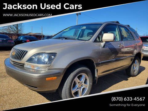 2000 Lexus RX 300 for sale at Jackson Used Cars in Forrest City AR