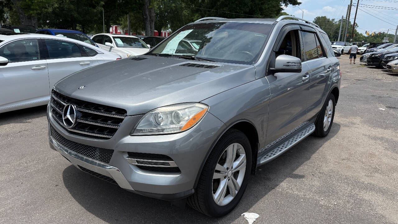 Gray 2015 Mercedes-Benz M-Class ML 350 ML 350 4dr SUV 1