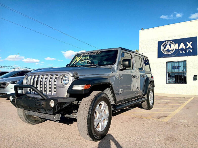 2019 Jeep Wrangler Unlimited for sale at AMAX Auto LLC in El Paso TX