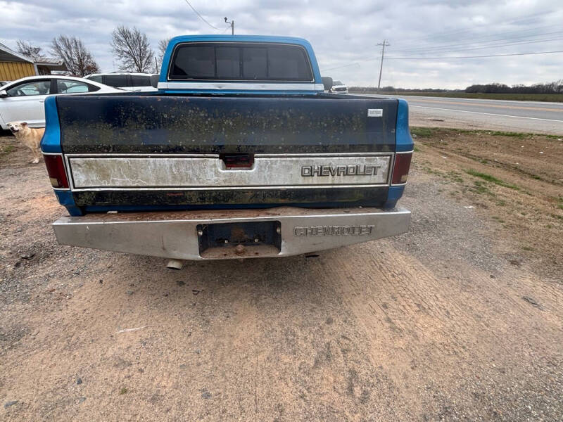 1983 Chevrolet C/K 10 Series for sale at Edwards Motor Company in Dumas AR