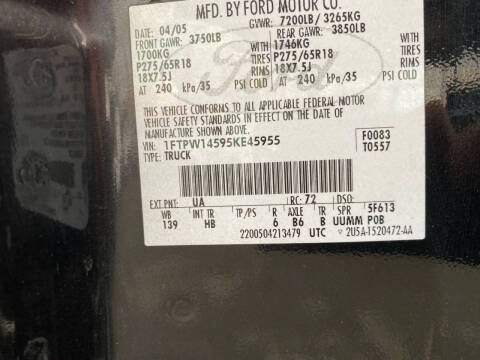 2005 Ford F-150 FX4