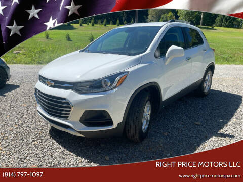 2019 Chevrolet Trax for sale at Right Price Motors LLC in Cranberry Twp PA